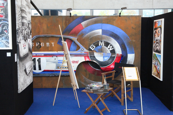 Motorsport-Kunst - BMW 3.0 CSL von Stuck lässt grüssen - Swiss Classic World Luzern 2021