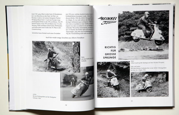 Motorsport auf dem Roller - Buch "Meine Freiheit beim Klang der Motoren - Die sportliche Lebensgeschichte des Darmstädter Rennfahrers Albert Pfuhl"