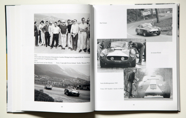 Bild Motorsport im heissblütigen Sportwagen - Buch "Meine Freiheit beim Klang der Motoren - Die sportliche Lebensgeschichte des Darmstädter Rennfahrers Albert Pfuhl"