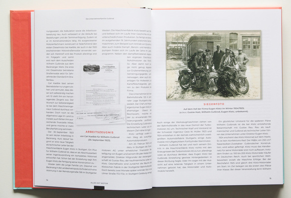 Motorsportsiege mit dem Motorrad Standard - Buch "Alles mit Motor - Die Standard/Gutbrod Story”
