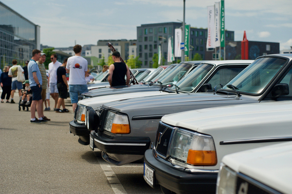 Image: "Alte Schweden" Car Meet at Motorworld Region Stuttgart