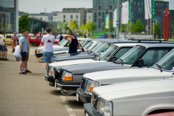 Image: "Alte Schweden" Car Meet at Motorworld Region Stuttgart
