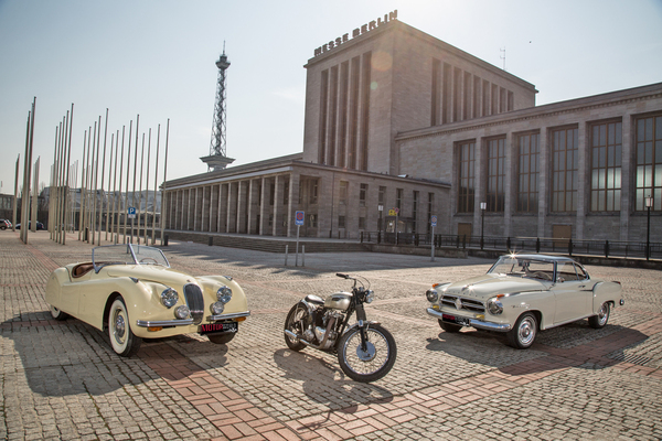 Image: Motorworld Classics Berlin - the old buildings convey a very special atmosphere