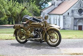 Motosacoche 1000CC 2C9 Kombination (1921) - als Lot 225 an der Bonhams Bonmont Versteigerung am 20. September 2020