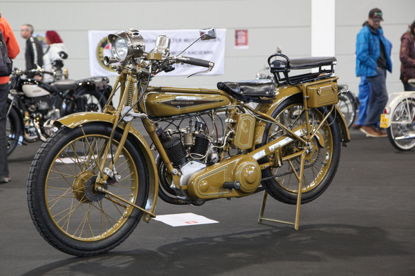 Motosacoche 408 (1926) - mit wechselgesteuertem IOE-Motor- Teil der FAM-Sonderschau - Motorworld Classics Bodensee 2022