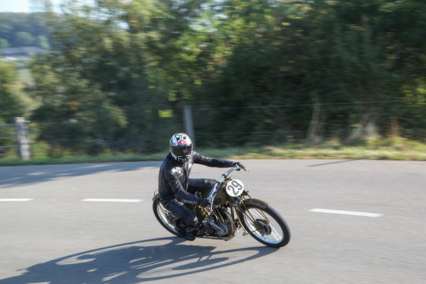 Motosacoche 414 von 1930 - Memorial Bergrennen Opfertshofen "Rendezvous am Kleinen Klausen" 2021