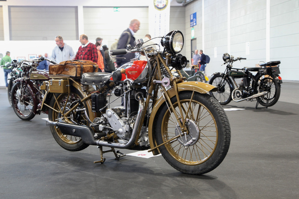 Motosacoche 417 Jubilée (1931) - 496 cm3, 24 PS - in der Sonderschau des FAM - Motorworld Classics Bodensee 2022