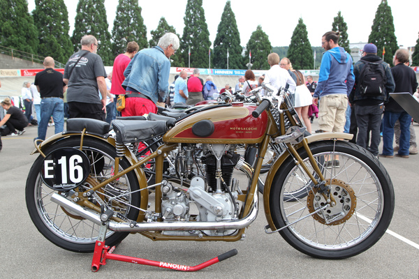 Motosacoche D50 von 1931 - Indianapolis Oerlikon am 27. Juli 2017