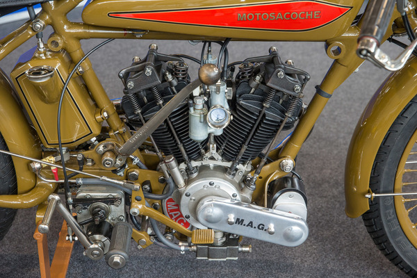 Motosacoche in der Sonderschau "Schweizer Motorräder" - Retro Classics Stuttgart 2020