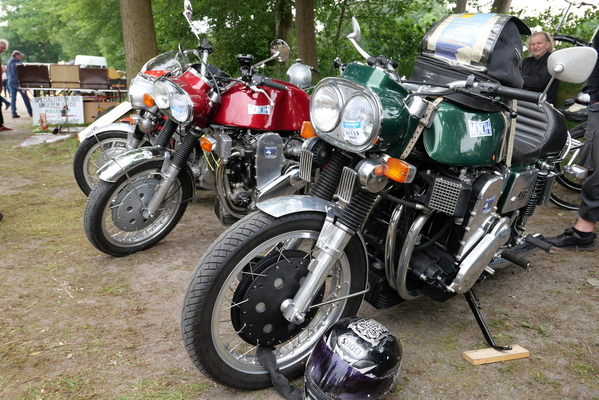 Münch 4 TTS 1200 (1969) – gleich drei Exemplare des Mammut-Motorrads – Bockhorner Oldtimermarkt 2024