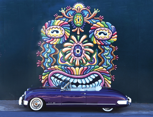 Muntz Jet (1952) - Der psychedelische Hintergrund dürfte neuerem Datums sein als der Muntz