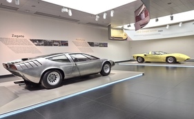 Bild Museo Storico Alfa Romeo Arese – Alfa Romeo 33/2 Iguana von Italdesign (1969) und 33/2 Coupé Speciale von Pininfarina (1969)