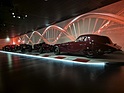 Museo Storico Alfa Romeo Arese – Im Hintergrund die Alfa Romeo DNA-Doppelhelix