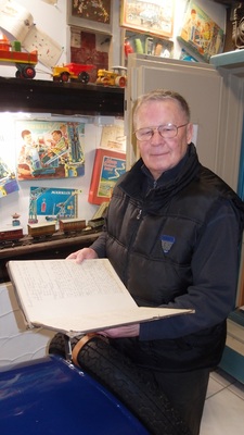 Museumschef Karl-Heinz Bonk - Rosengart-Museum in Bedburg-Rath