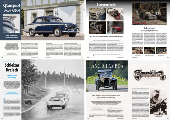 Image: Sample pages of the 2022 annual magazine