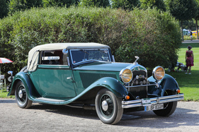 Bild NAG 219 Cabriolet (1934) - 4508 cm3, 100 PS bei 3200 U/min, 120 km/h schnell, nur 50 Exemplare aller Varianten gebaut - 20. ASC Classic-Gala Schwetzingen 2024