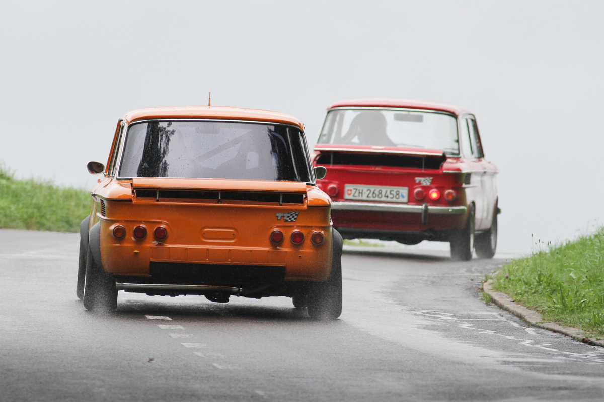 NSU 1200 TT (1969) - im Feld 1 (Tourenwagen und Vorkriegsfahrzeuge) an der Bergprüfung Altbüron 2015