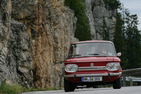 NSU 1200 TT (1971) - an der Ennstal-Classic 2012 - Stoderzinken Bergprüfung