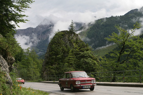 NSU 1200 TT (1971) - beim Orange-Marathon der Ennstal-Classic 2012