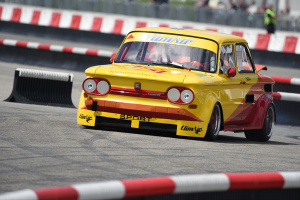 Image: NSU 1200 TTS in combat gear - Klassikwelt Bodensee 2016