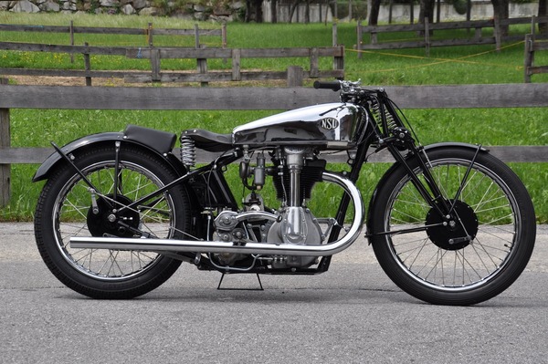 Image: NSU 500 SS Bullus (1931) - to be seen at the 100 years mountain record at Schauinsland 2025