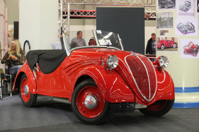 NSU-Fiat Topolino 500 A Spider (1939) - restauriert und wunderschön (Retro Classics Bavaria 2017 in Nürnberg)