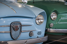 NSU/Fiat Weinsberg (1959) - zusammen mit Variante von 1960 - Microcars-Sonderschau Pantheon 2022/2023