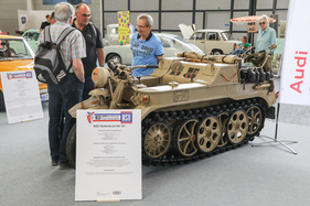 NSU Kettenrad HK 101 (1943) - heute kaum mehr bekannt, rund 8800 Exemplare wurden gebaut - Klassikwelt Bodensee 2023