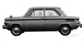 NSU Prinz 1000 TT (1966) - in profile (1966)