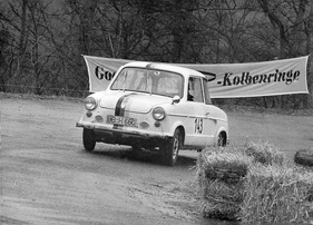 Bild NSU Prinz (1962) - beim Bergrennen