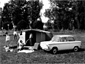 NSU Prinz 4 (1961) - ob dies wirklich alles im Kofferraum des Prinzen Platz hatte?