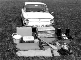 NSU Prinz 4 (1961) - soviel Stauraum soll ein Prinz gehabt haben (1961)