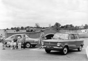 NSU Prinz 4 (1963) - zusammen mit dem NSU Sport Prinz Coupé
