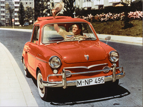 NSU Prinz II (1958) - Werbeillustration