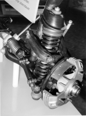 NSU Prinz - Vorderradaufhängung - Genfer Autosmobilsalon 1959