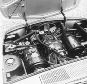 NSU RO 80 (1968) - Motorraum