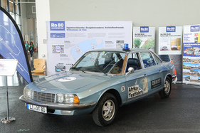 NSU Ro 80 (1975) - in der Farbe Marathon-metallic, u.a. im HR-Tatort seit 2011 im Einsatz - Klassikwelt Bodensee 2023