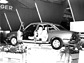 NSU Ro 80 - mit nur geringfügigen Retouchen, vorgestellt bereits 1967 - am Genfer Automobilsalon 1974 (© Archiv Automobil Revue) NSU Ro 80 - mit nur geringfügigen Retouchen, vorgestellt bereits 1967 - am Genfer Automobilsalon 1974 (© Archiv Automobil Revue)