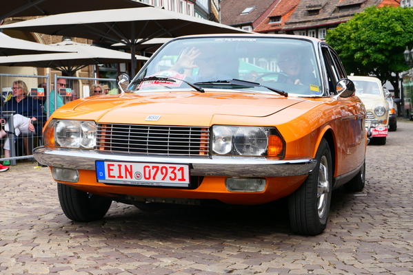 NSU Ro 80 von 1971, ebenfalls aus dem Bestand des PS.Speichers, ebenfalls in einem wunderbar originalen Zustand – Einbecker Oldtimertage 2025