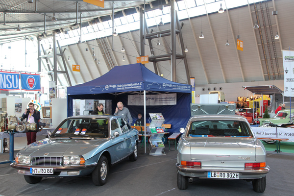 Bild: NSU Ro80 auf dem Clubstand - Retro Classics 2016