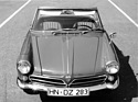 Bild: NSU Spider (1963) - Vorderansicht des hübschen Cabriolets