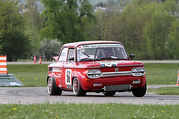 NSU TT (1971) - Renn-TT beim Slalom