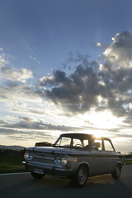 NSU TT (1971) - der TT sieht grösser aus als er ist