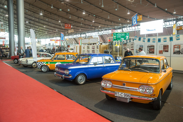 NSU TT/TTS auf dem Clubstand - Retro Classics Stuttgart 2020
