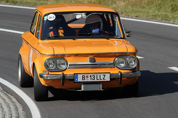NSU TTS (1972) am Jochpass Memorial 2011 (Start-Nr. 165)