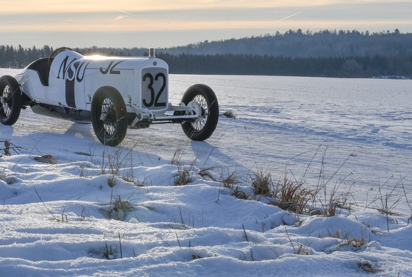 Image: NSU Type 6 60 PS (1926) - One of the oldest and rarest cars in Audi's historic vehicle collection.
