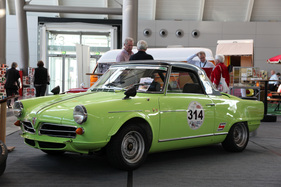NSU Wankel Spider (1964) - 1967 von Siegfried Spiess in der deutschen Bergmeisterschaft eingesetzt, später in die Schweiz verkauft und in Hockenheim verunfallt, Neuaufbau in den Neunzigerjahren - Retro Classics Stuttgart 2014