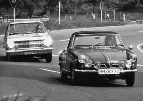 NSU/Wankel Spider (1966) - Solitude Autumn Test Drive 1966: The Opel Rekord has to work hard to keep up with Panowitz