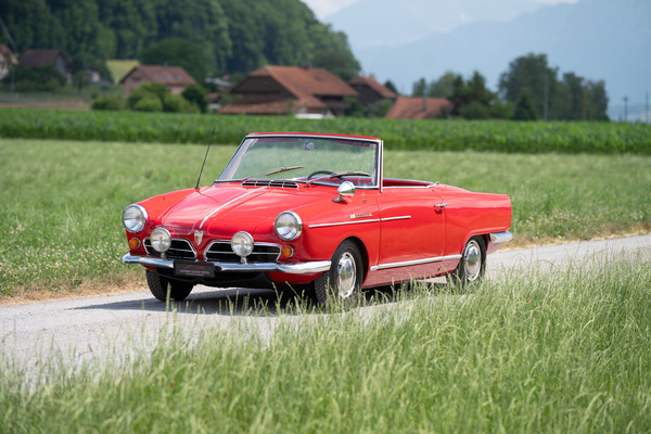 Bild: NSU Wankel Spider (1966) - als Lot 67 an der Versteigerung "Klassische Automobile & Motorräder" der Oldtimer Galerie in Toffen am 18. Oktober 2025
