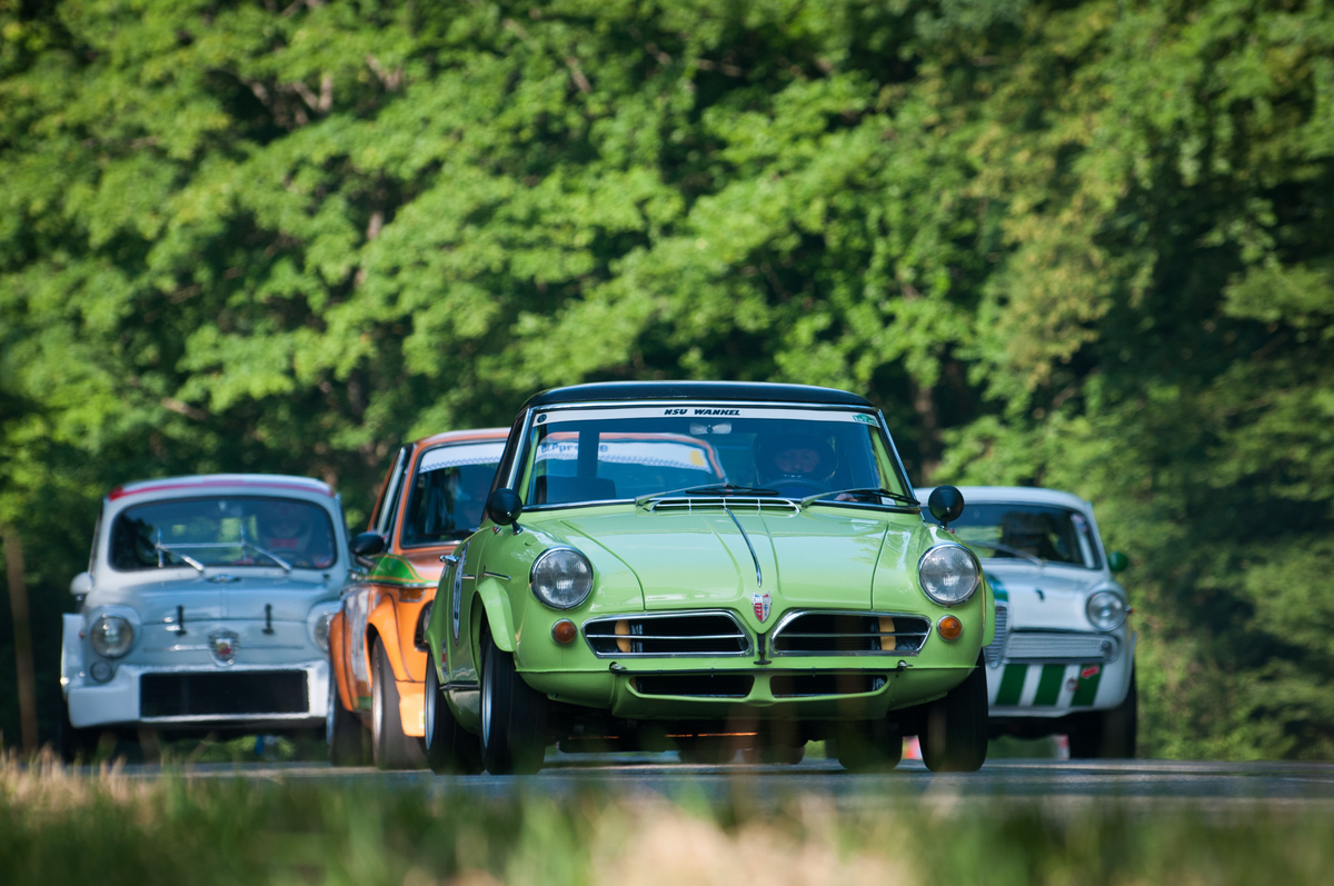 NSU Wankel Spider (1967) at the 2015 Solitude Revival in the "GT & Touring Revival" group